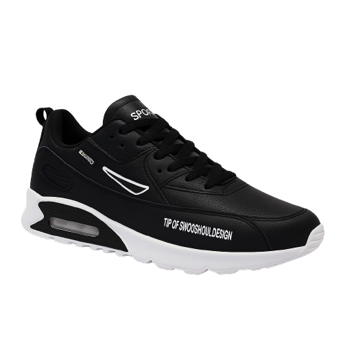 Black and White Casual Sports Sneaker