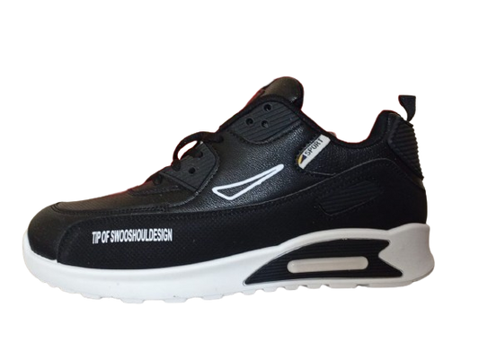 Black and White Casual Sports Sneaker